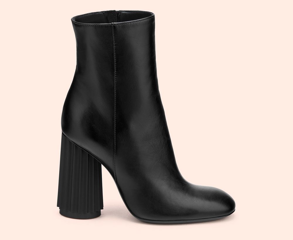 Bottines AGL DORICA BOOTIE Cuir Noire Femme | HED-55800169