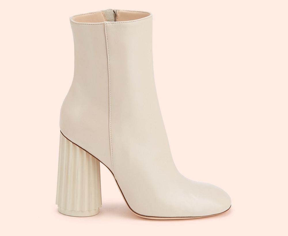 Bottines AGL DORICA BOOTIE Cuir Beige Femme | NHV-95959048