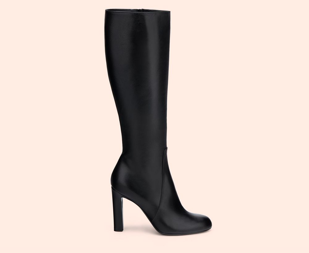 Bottes AGL MILLY H BOOT Cuir Noire Femme | JFC-67414058