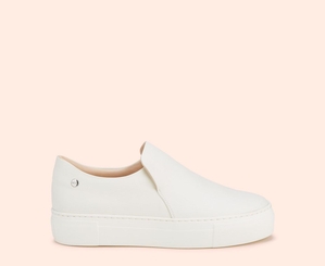 Basket AGL MARIE Cuir Blanche Femme | ZVF-09020811