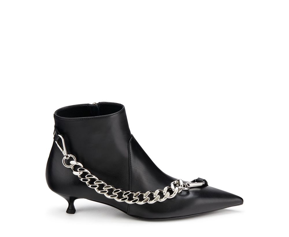 Bottines AGL K THREE Cuir Noire Femme | MEJ-85234538