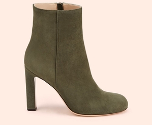 Bottines AGL MILLY H BOOTIE Daim Verte Femme | TGB-41209059