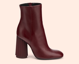 Bottines AGL DORICA BOOTIE Cuir Bordeaux Femme | OMF-71792131